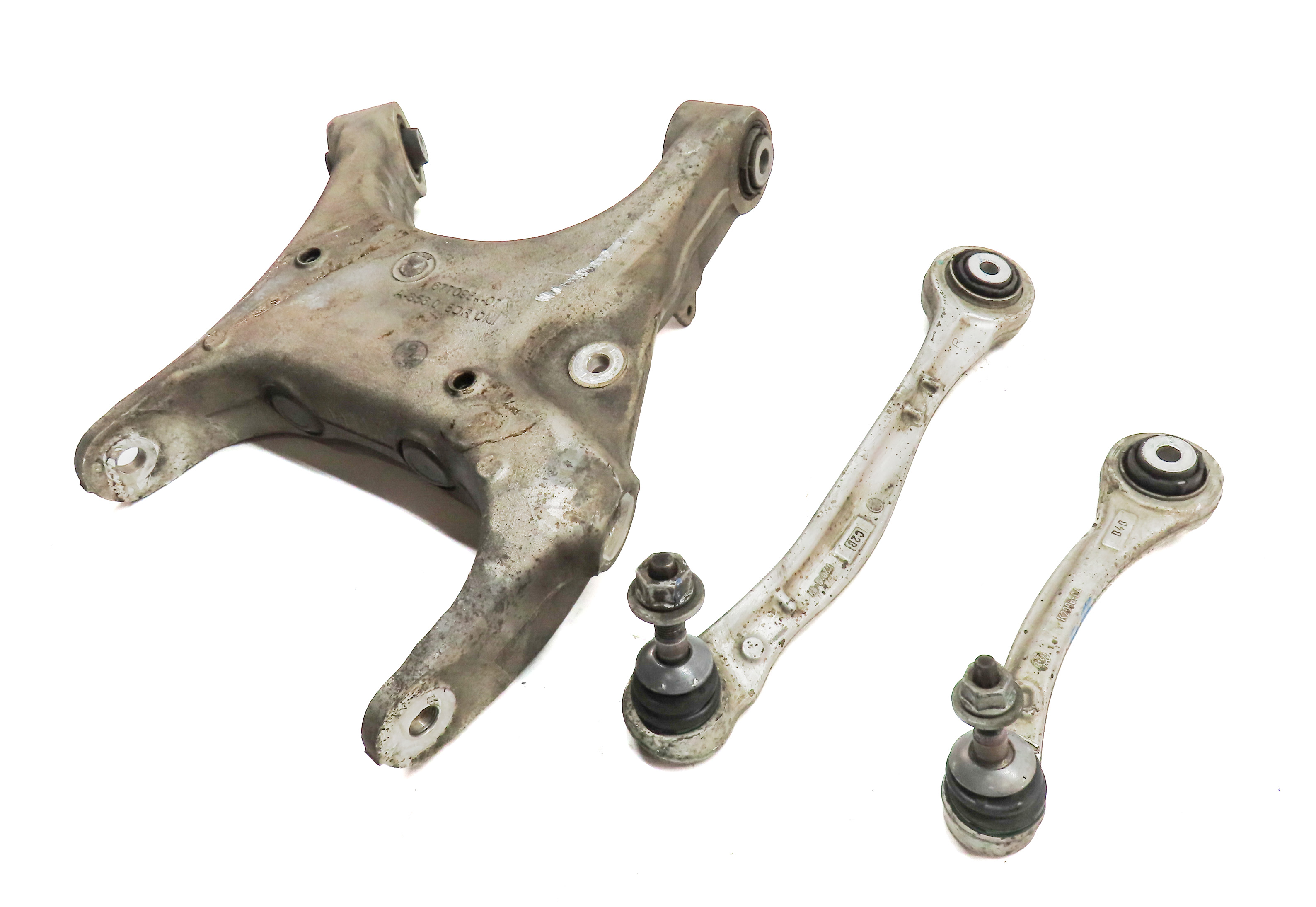 07-18 BMW X5 X5M X6 X6M (E70 E71 F15 F16 F85 F86) RIGHT REAR CONTROL ARM SET-3 — exact item pictured